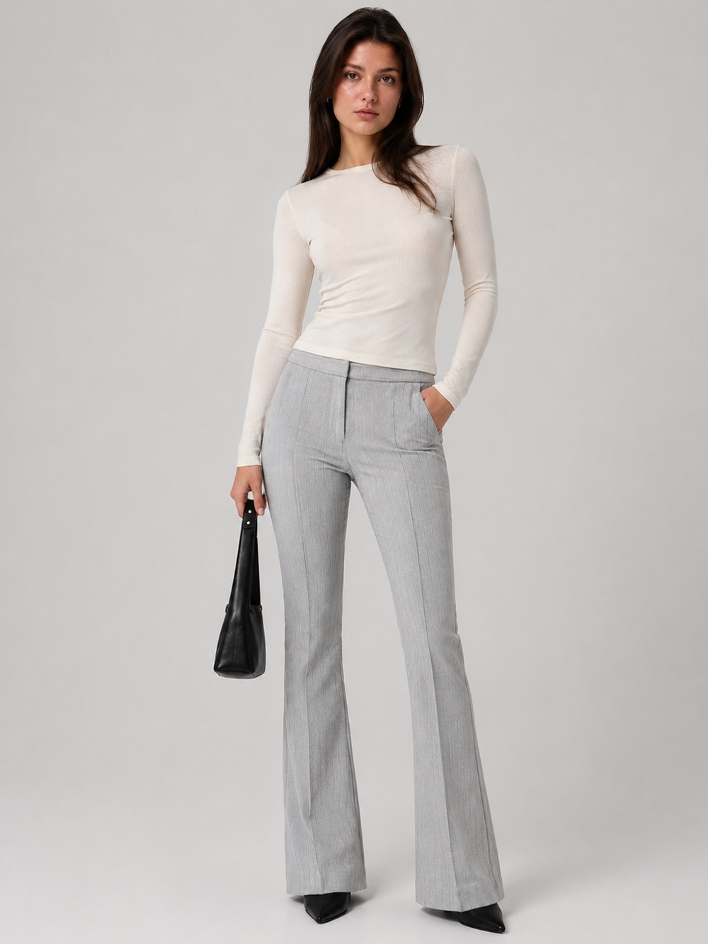 New Zara pinstripe trousers blogger fav - Picture 3 of 10